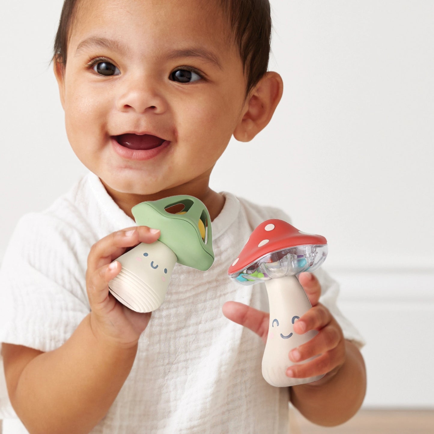 Itzy Ritzy Mini Maraca Set,Mushroom,0m+