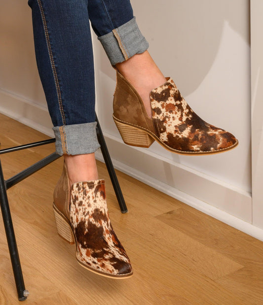 Bailey Bronze Booties